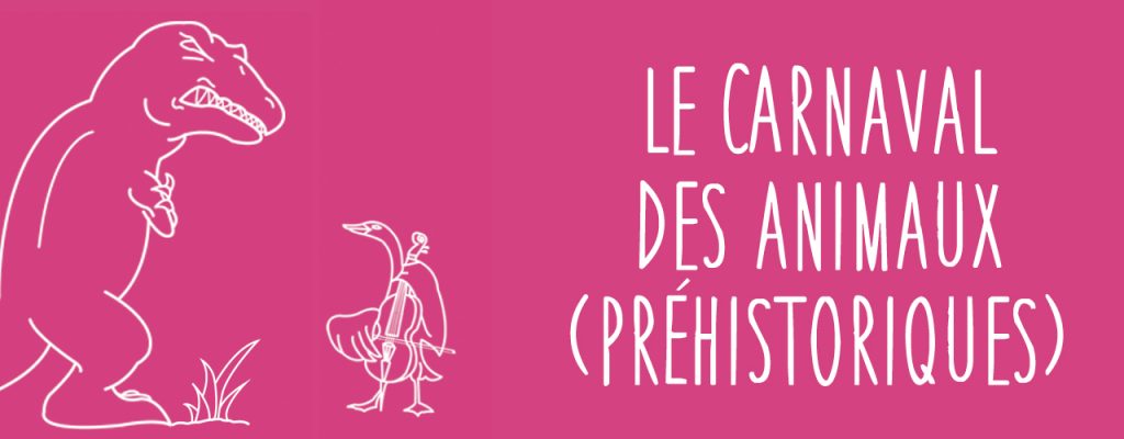 Camille Saint-Saëns, Carnaval des animaux, Jurassic Trip Guillaume Connesson, Centre de musique de chambre de Paris à la Ferme du Buisson, mercredi 20 novembre à 20h, avec Ryo Kojima, Jeroen Suys, Anna Sypniewski, alto, Léo Guiguen, violoncelle, Chloé Lucas, contrebasse, Fanny Laignelot, flûte, Elsa Loubaton, clarinette, Natasha Roqué Alsina, piano, Ilan Zajtman, piano, Jean-Baptiste Bonnard, percussions, Jérôme Pernoo, Elsa Rook, sur des textes de Francis Blanche et Ivan Alexandre. 